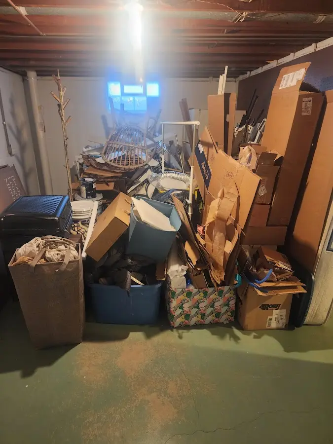 Roll-off dumpster container at job site for Construction Dumpster Rental in Beebe